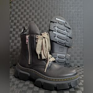 Dr. Martens Rick Owens 1460 DMXL Jumbo Lace Zip Boot Black US men 11 EU 45